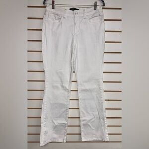 Nine West Bleecker Fit Bootcut White Jeans - Size 8